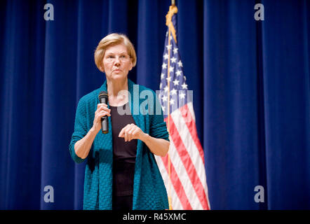 Senator Elizabeth Warren Stockfoto