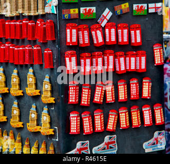 Souvenir in England London veraltet box klassische britische Ikone Stockfoto