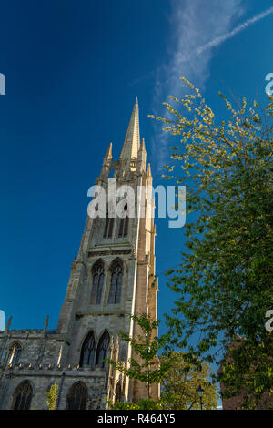 Louth, Lincolnshire, Großbritannien, Oktober 2018, St. James Kirche Stockfoto