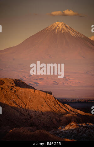 Panorama der Atacama-wüste, Chile Stockfoto