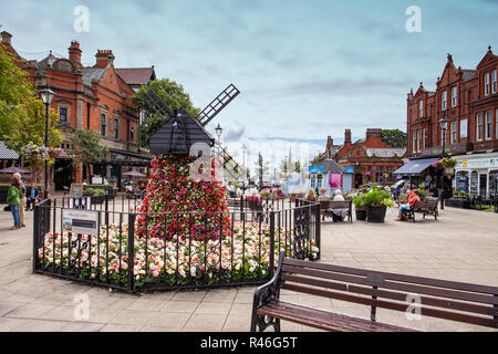 Clifton Square in Lython St Annes Lancashire, Großbritannien Stockfoto