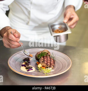 Koch Kochen Stockfoto