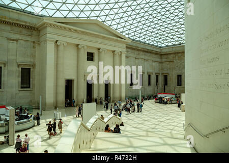 British Museum, London, England, Vereinigtes Königreich Stockfoto