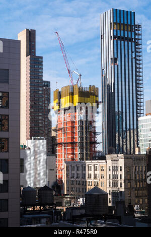 Hochhaus in Manhattan, New York City, USA Stockfoto