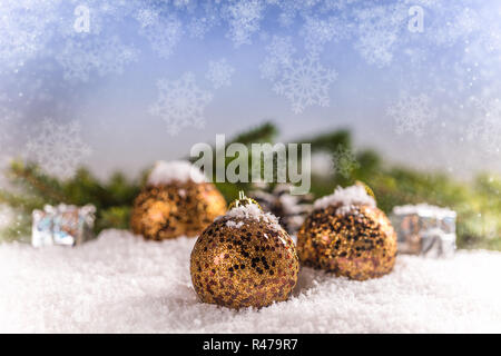 Weihnachtskugeln Stockfoto