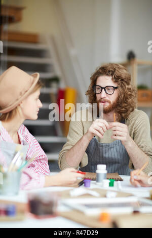 Treffen der kreativen Stockfoto