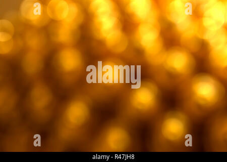 Natürliche gold Licht verschwommenen Hintergrund Stockfoto