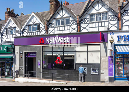 NatWest Bank, Station Approach, Willesden Green, Willesden, London Borough of Camden, Greater London, England, Vereinigtes Königreich Stockfoto