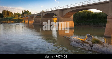 Die grossen Orange River in NC, Südafrika Stockfoto