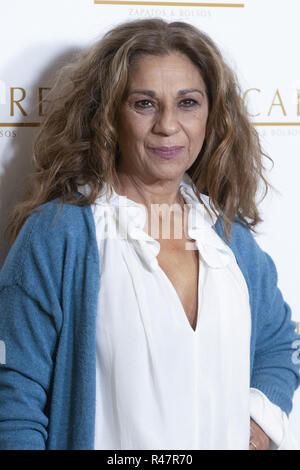 Sängerin Lolita Flores besucht die Yacare neue Kollektion Fotoauftrag bei Yacare Store bietet: Lolita Flores Wo: Madrid, Spanien Wann: 25 Okt 2018 Credit: Oscar Gonzalez/WENN.com Stockfoto