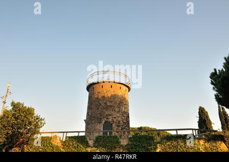 Â Parc del Castell in Malgrat de Mar Stockfoto