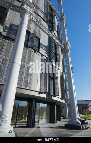 Konvertiert luxury apartments vom viktorianischen Gasspeicher Kings Cross London England Stockfoto