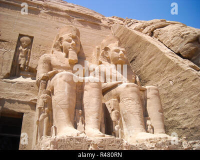 Abu Simbel 2 Stockfoto