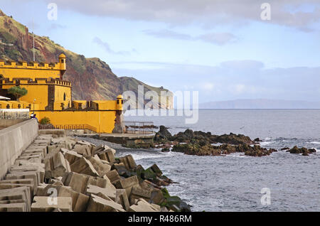 Blick auf Funchal. Die Insel Madeira. Portugal Stockfoto