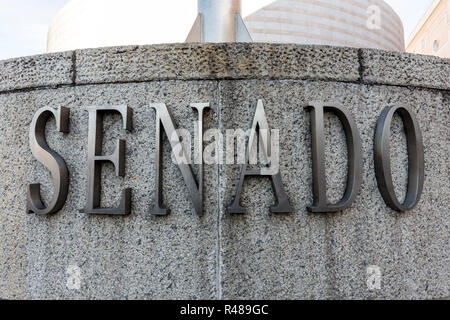 Der Senat (senado) in Madrid, Spanien Stockfoto