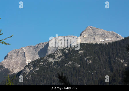 Rund um den Achensee in Österreich - Das karwendelgebirge Stockfoto