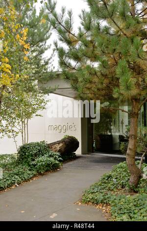 Maggie's Cancer Support Center unter Gartnavel General Hospital, Glasgow, Schottland, Großbritannien Stockfoto