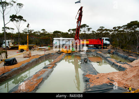 Core Drill Rig für Exploration Stockfoto