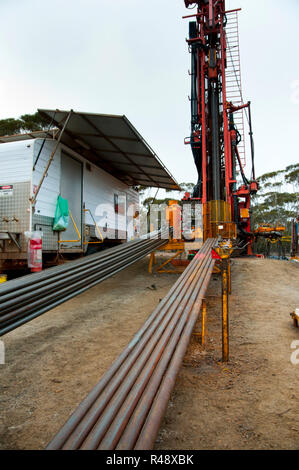 Core Drill Rig für Exploration Stockfoto