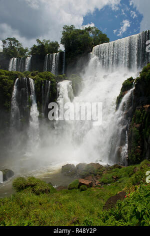 Salto Bossetti an der Iguazu Wasserfälle Stockfoto