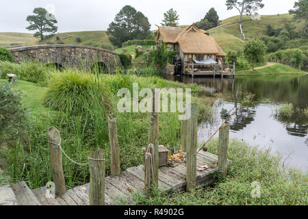 Hobbingen Mühle Stockfoto