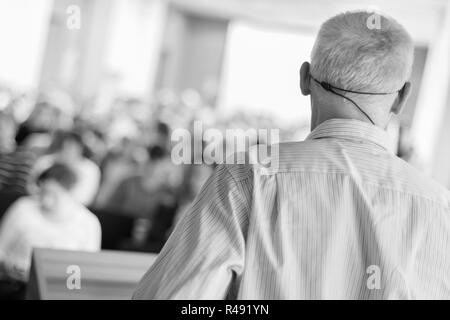 Gewerkschaftlichen Beratungsausschuss zu treffen. Stockfoto