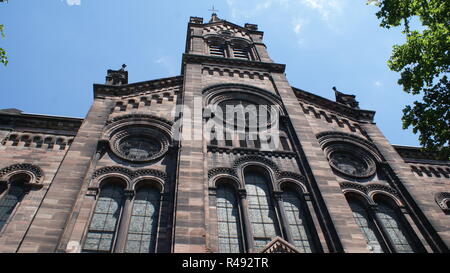 Saint Kathedrale in Straßburg, hohen und Alten Stockfoto