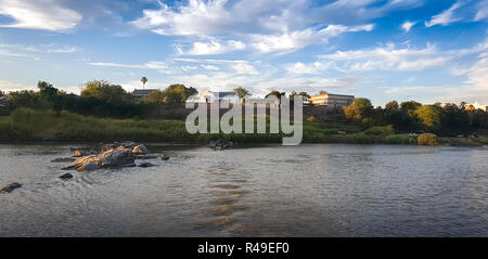 Die grossen Orange River in NC, Südafrika Stockfoto