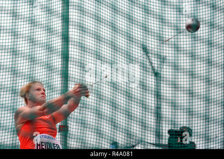 Ostrava, Tschechische Republik. 25. Mai 2015. Betty Heidler von Deutschland während ein Hammer Throw im Golden Spike (Zlata Tretra) athletischen Konferenz IAAF in Ostrava, Tschechische Republik, 25. Juni 2015. Credit: Slavek Ruta/ZUMA Draht/Alamy leben Nachrichten Stockfoto