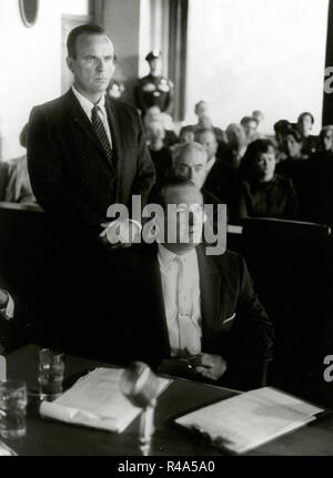 Amerikanische Schauspieler Danny Aiello und Sherylin Fenn in einer Szene aus dem Film Ruby, 1992 Stockfoto