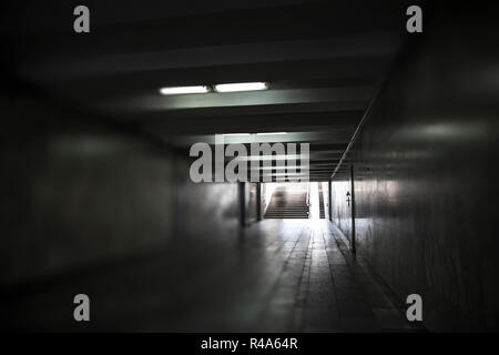 U-fußgängerüberweg in der Stadt Minsk. Belarus. Stockfoto