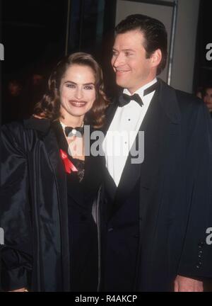 BEVERLY HILLS, Ca - 26. Februar: Schauspielerin Crystal Chappell nimmt an der 9. jährlichen Soap Opera Digest Awards am 26. Februar 1993 Im Beverly Hilton Hotel in Beverly Hills, Kalifornien. Foto von Barry King/Alamy Stock Foto Stockfoto