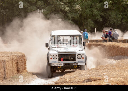 Goodwood Festival der Geschwindigkeit Rallye Rennen, Chichester, Sussex Stockfoto