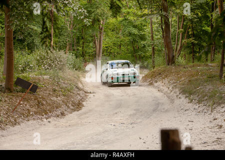 Goodwood Festival der Geschwindigkeit Rallye Rennen, Chichester, Sussex Stockfoto