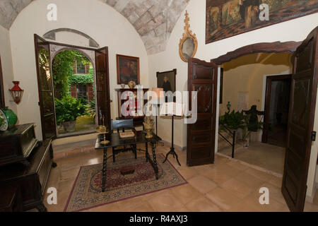 Finca Els Calderers, Sant Joan, Mallorca, Spanien, Europa Stockfoto