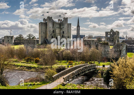 Trim Castle Co.Meath Irland Stockfoto