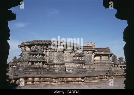 Chennakeshava-Tempel, Belur, Karnataka, Indien, Asien Stockfoto