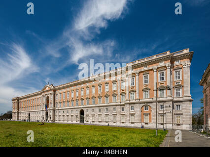 Reggia di Caserta, Palast aus dem 18. Jahrhundert, UNESCO-Weltkulturerbe, in Neapel, Kampanien, Italien Stockfoto