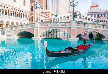 Las Vegas, Nevada, USA. 5-29-17: The Venetian Resort Hotel & Casino am Tag. Stockfoto