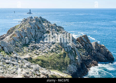 Pointe du Raz in der Bretagne Stockfoto