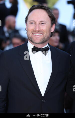 CANNES, Frankreich - 19. MAI 2018: ein Gast der rote Teppich an "dem Mann, der getötet Don Quixote" Screening am 71. Festival de Cannes. Stockfoto