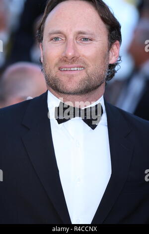 CANNES, Frankreich - 19. MAI 2018: ein Gast der rote Teppich an "dem Mann, der getötet Don Quixote" Screening am 71. Festival de Cannes. Stockfoto