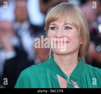 CANNES, Frankreich - 19. MAI 2018: ein Gast der rote Teppich an "dem Mann, der getötet Don Quixote" Screening am 71. Festival de Cannes. Stockfoto