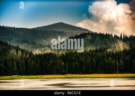 Berge Durmitor Landschaft in Montenegro. Stockfoto