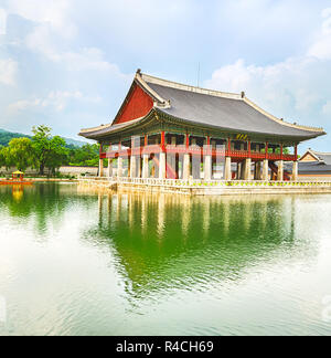 Gyeongbokgung Palast. Südkorea. Stockfoto