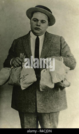 Amerikanischer Schauspieler Roscoe Conkling "Fatty" Arbuckle, 1920er Jahre Stockfoto