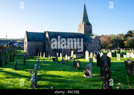 Der hl. Jakobus der Große, Slapton, Kirche von England, bei slapton Dorf, Devon Stockfoto