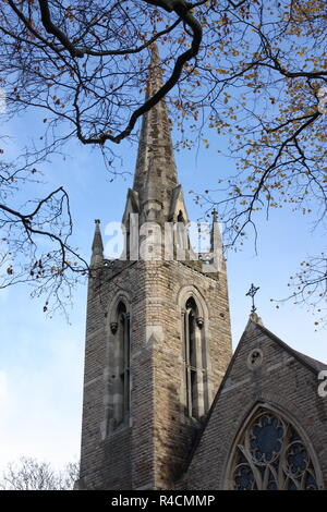 St Stephens Vereinigte Reformierte Kirche auf Neue Spaziergang in Leicester Stockfoto