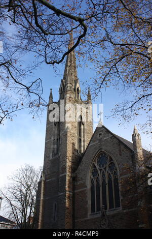 St Stephens Vereinigte Reformierte Kirche auf Neue Spaziergang in Leicester Stockfoto