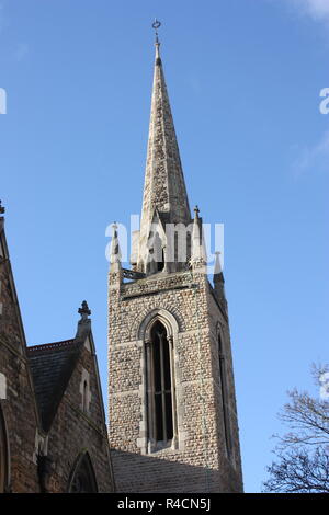 St Stephens Vereinigte Reformierte Kirche auf Neue Spaziergang in Leicester Stockfoto